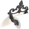 Antique Cast Iron Rustic Toilet Roll Holder Wall-Mounted Paper Holder