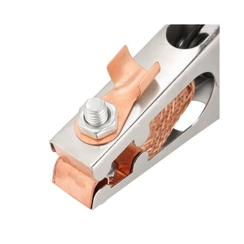 Black Welding Machine Ground Clamp 500a Ground Clamp With Rubber