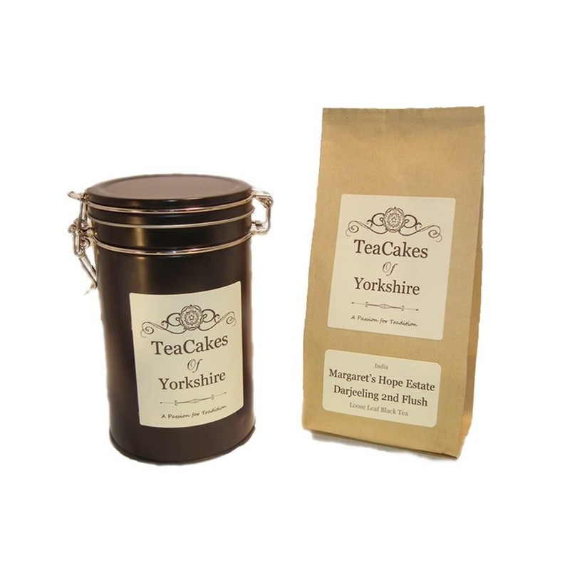Margarets Hope Tea Gift Caddy 2nd Flush Darjeeling 100g Airseal
