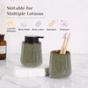 INGOFIN Ceramic Lotion Dispenser - 12 oz Refillable Hand Soap