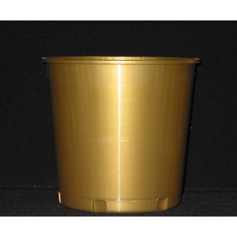 Church Offering Donation Buckets, Pack 3, Color Gold