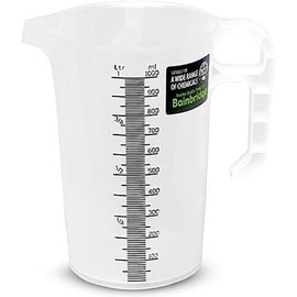 Bainbridge Fluid and Chemical Measuring Jug, 1 Litre Capacity