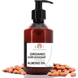Organic Gold from Andalusia, Spain, Certified Organic Oil, 100% Pure Cold-Pressed Almond Oil, Baby Pregnancy, Anti-Stretch Marks, Body Hair, Face Oil, Pregnancy, 500 ml
