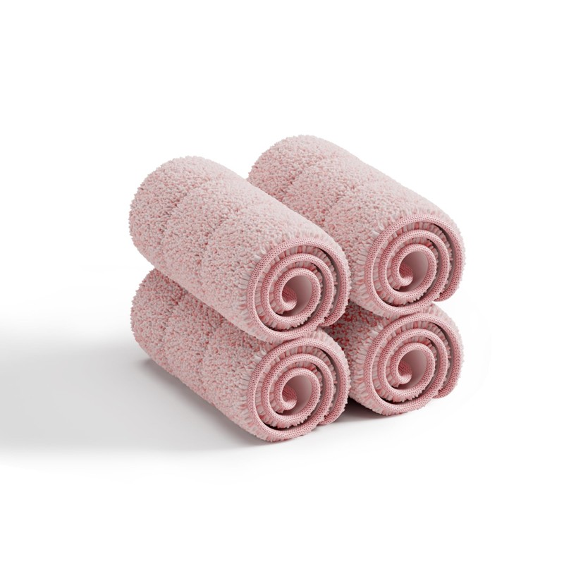 JOYMOOP Flat Mop Pads, Microfiber Mop Cleaning Pads, Washable Pads,