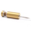 Bonsicoky 12 Sets Golden Stainless Steel Standoff Screws, Wall Mounting