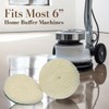 Koblenz Lambswool Pads with Foam Backing, Fits Most 6" Home
