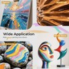 Nicpro Gloss Varnish for Acrylic Painting 4oz, Non-Yellowing, Non-Toxic, Anti-Crazing,