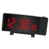 Projection Alarm Clock with 2 USB Ports LED Curved Display