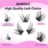 Lash Clusters Wispy Eyelash Clusters 144pcs Natural Cluster Eyelash Extensions