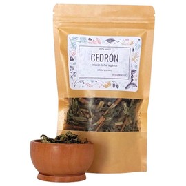Pasión Orgánica - CEDRÓN ORGÁNICO Certificado premium deshidratado té infusión tisana aromático - Cedrón
