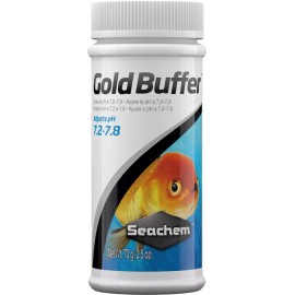 SEACHEM Gold Goldfish Buffer Freshwater Conditioner 70 gm Adjust pH