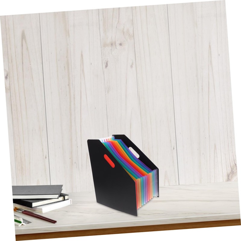 Operitacx Vertical Accordion File Organizer Large Capacity Document Wallet Paper
