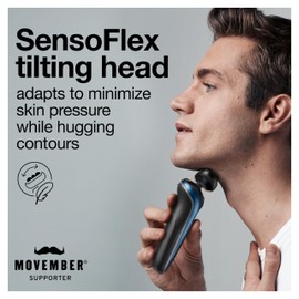 Braun Series 6 6046cs Electric Razor for Men, Wet & Dry, Electric Razor, Rechargeable, Cordless Foil Shaver with Charging Stand, Travel Case and Precision Trimmer, Black