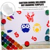 KONTONTY 12 Sheets Cartoon Animal Stencils for DIY Projects Reusable