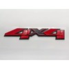 1PC Fender Rear 4x4 Emblem 3D Badge Nameplate Letter Decal