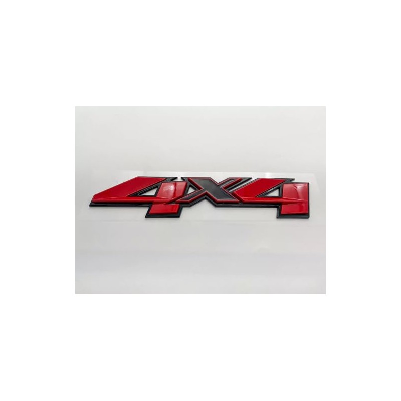 1PC Fender Rear 4x4 Emblem 3D Badge Nameplate Letter Decal
