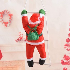 ZOYUBS Santa Ladder Christmas Tree Ornament Christmas Ornament Santa Doll Ladder Santa Claus Ladder Santa Claus Ladder Santa Claus Ladder Santa Claus Doll Ladder Christmas Ornament Christmas Ornament Christmas Party Hanging Decoration Door Decor Hanging 