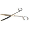 6" Stainless Steel Scissors, Curved Blades, Blunt Tips