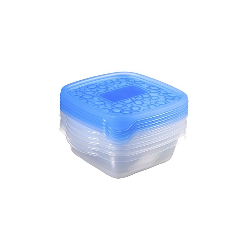 Curver 00469-862-00 Take-Away food storage container, Set of 5, 0.6