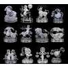 Graces Dawn® Crystal Twelve Constellations Deluxe 3D Puzzle Colorful Crystal