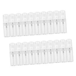 PACKOVE 20Pcs Press Type Foaming Soap Dispenser Bottles Portable Refillable Travel Empty Pump Bottles for Hand Soap Shampoo and Liquid Foams for Home and Travel Use