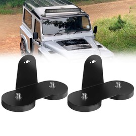 Chelhead Work Light Holder 2 Pieces 2.6 Inch Universal LED Work Light Magnetic Holder for Roof, Bonnet, Motorcycle, Weed Cutter Tractor