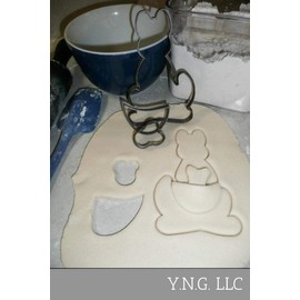 KANGAROO OUTLINE POUCH BABY JOEY AUSTRALIAN ANIMAL 3 PIECE COOKIE CUTTER USA MADE PR2978