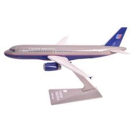 United (93-04) Airbus A319-100 Airplane Miniature Model Plastic Snap-Fit 1:200 Part#AAB-31900H-002