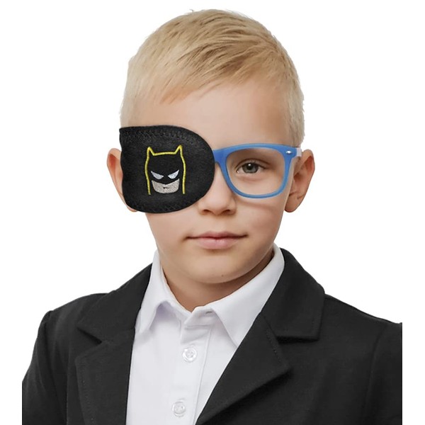 Eye Patch- Batman Pocket Patch for Children by Patch Pals…… (Right Eye Coverage)