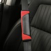 2PCS Car Seat Belt Cover pad, Carbon Fiber Safety Seatbelt