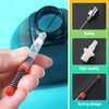 KornaDoz 5 Pack Syringes with Blunt Tip Needles for Glue,