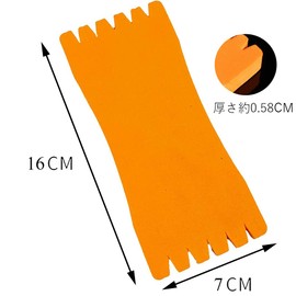 KALOLINNA Rigging Fishing Line Spool Fishing Hook Protective Fishing Line Foldable Foam Storage Fishing Tackle Line Wire Fishing (7*16cm*10pcs)