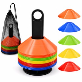 Agility Training Mark Plates, 25 Count, 5 Colors