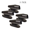 WeTest Pack of 4 Deer Whistles Deer Warning Devices, Black