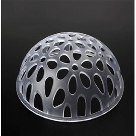 ORIZZP Floral Cover, Increase Ventilation and Better Breathing (Clear)