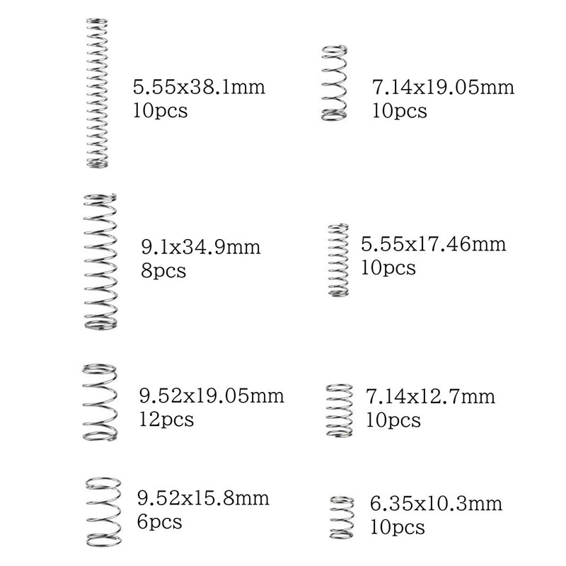 Compression Springs, Tension Springs, 20 Types, Coil Springs, Compression Spring