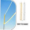 Gatuida 2Pcs Volleyball Net Height Measure Chain Tool Durable Construction