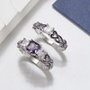 Cherri Wedding Ring Set for Women by Ginger Lyne |
