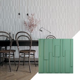 Ekena Millwork 19 5/8"W x 19 5/8"H Wigan EnduraWall Decorative 3D Wall Panel, Sea Mist (Covers 2.67 Sq. Ft.