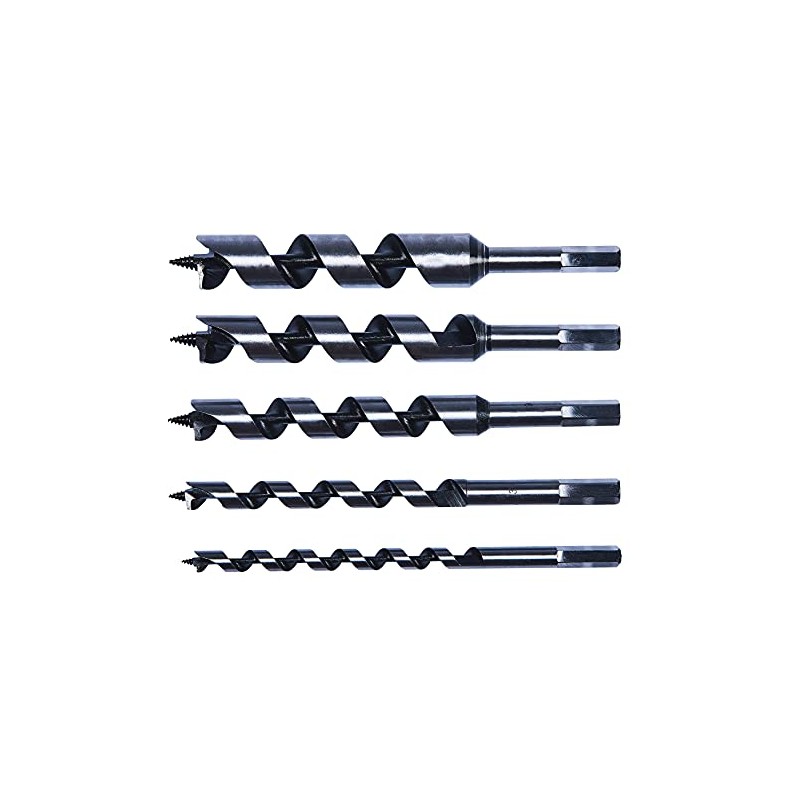 Amtech F1370 5 Piece Auger Drill bit Set (200mm Length)