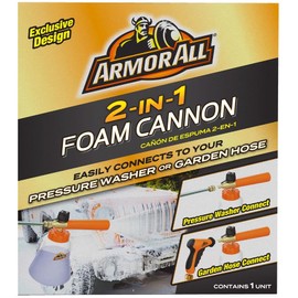 Armor All 2-in-1 Foam Cannon for Garden Hose or Pressure Washer