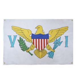 AZ FLAG United States Virgin II Flag 150 x 90 cm with 4 Eyelets American Flag for Balcony or Wall