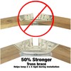 EZBUILDER 50 Structurally Stronger Truss Design Shed Builds 6in -