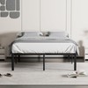 VECELO 16" Full Size Metal Platform Tall Bed Frame,Heavy Duty