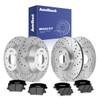 AutoShack Brake Kit Replacement for 2014-2015 Kia Sorento 2.4L 3.3L