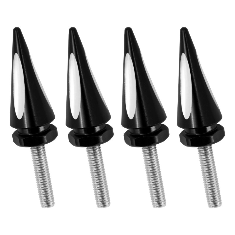 HDBUBALUS 4x Impaler Spike Windshield Aluminum Wind Screen Bolt Kit