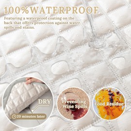 HDCAXKJ Waterproof Corner Sectional Couch Cover Velvet L Shape Sofa Covers for Pets Dogs Soft Heavy Duty U Shaped Sofa Slipcovers Sets for Sectional Non Slip Furniture Protector (Light Gray, X-Large)