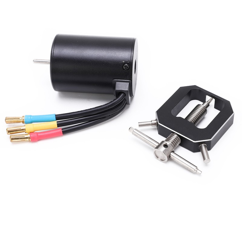 3650 3900KV Waterproof Brushless Motor Set with Pinion Gear Puller