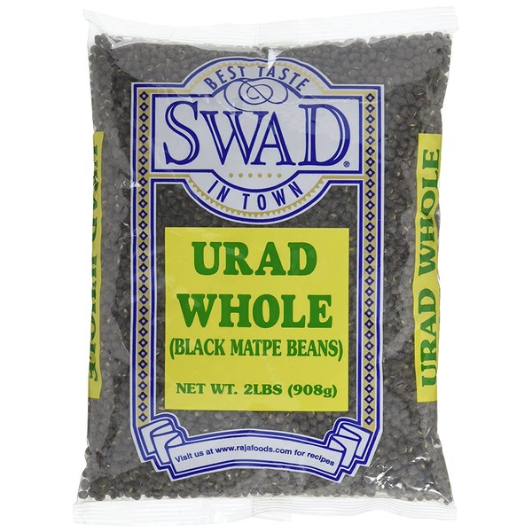 Great Bazaar Swad Urad Dal, Black, 2 Pound