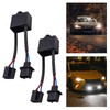 H13 a H4 Decodificadores HID Eliminador de filtro, adaptador antiparpadeo,